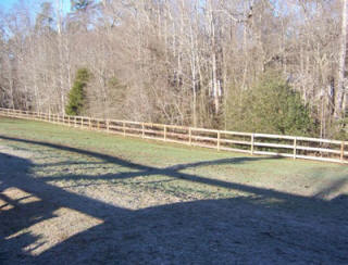 3 Rail Horse Fence no Hot Wire